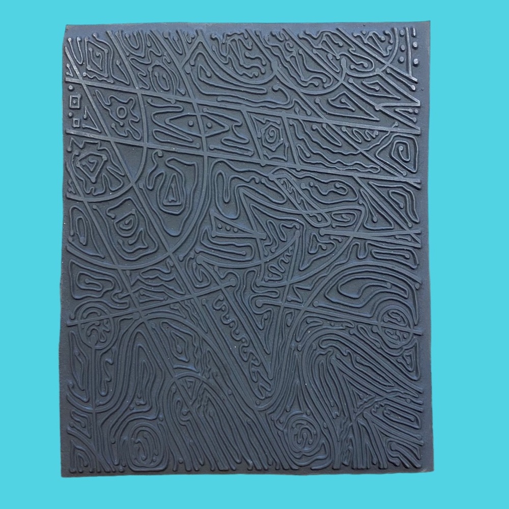 Abstract Background Cling Rubber Stamp by Luni